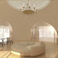 Дизайн проект оформления спальни в частном доме